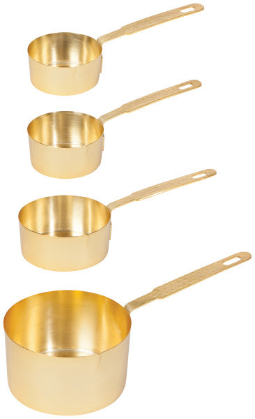 Hammered Gold Measuring Cup Set - Set of 4 – Sentiments Home & Design