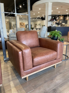 Byanca Leather Chair - Saddlebag Lodge