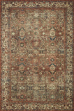 Banks Rug - Brick/Ivory