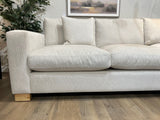 Retreat Sofa Chaise with Reversible Ottoman - Hudson Pearl