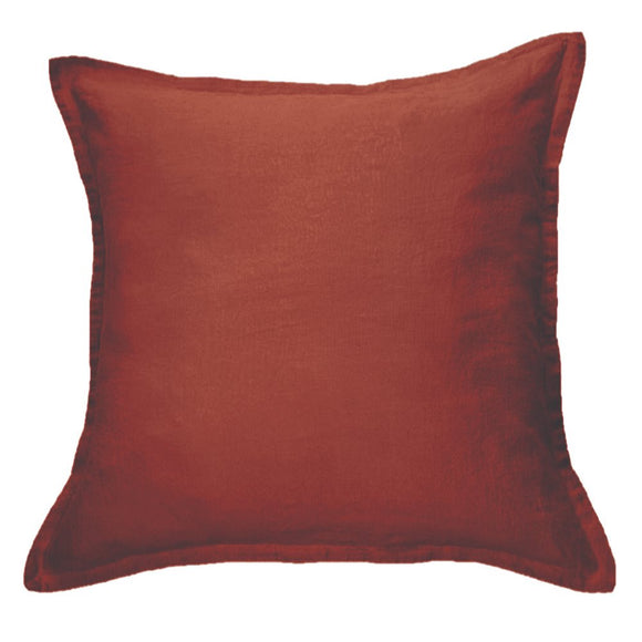 Linen Terracotta Pillow