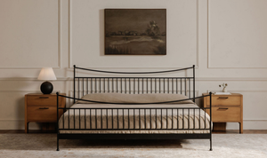 Monet Queen Bed Black