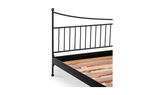 Monet Queen Bed Black