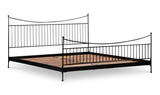 Monet Queen Bed Black