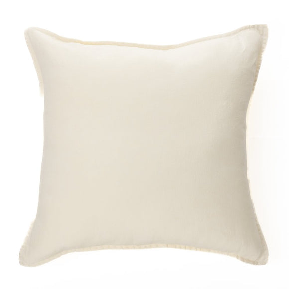 Linen Stone Wash Cream Pillow