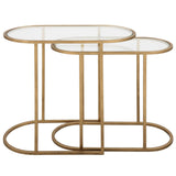 Oval Nesting Tables - Set of t2