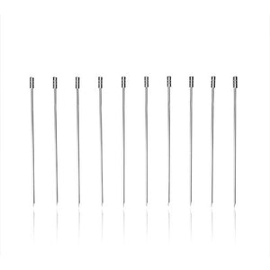 Stainless Steel Cocktail and Appetizer Picks - Set of 10