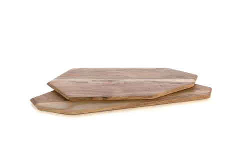 Montana Geo Wood Tray/Cutting Board - Two Shapes