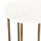 Naomi Marble End Table