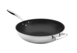 Thermalloy 12" Stainless Steel Tri-ply Wok