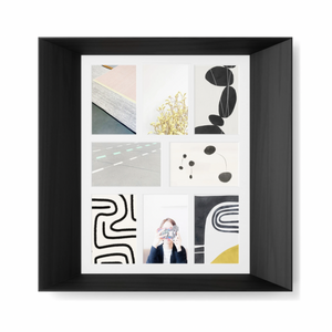 Lookout Wall Multi-Picture Frame - Black