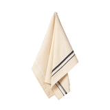 Black French Striped Kitchen Towels - Set of 2