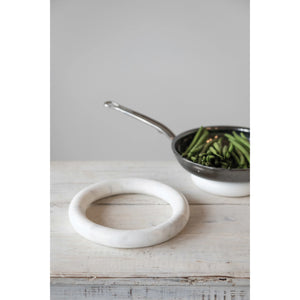 Round Marble Trivets - Two Sizes Available