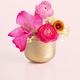 Exotic Blossom & Basil Gilded Tin Candle - 12.5oz
